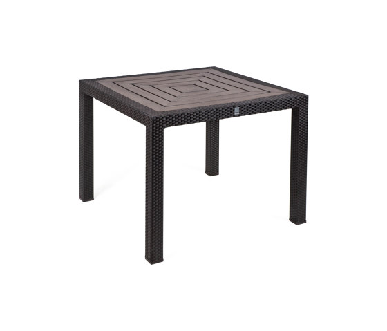 Bellini | Table Bellini Mocca 90X90 With Resysta Top Siam | Mesas comedor | MBM