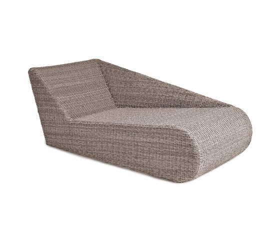 Madrigal | Relax Lounge Twist Oyster Right | Chaise longues | MBM