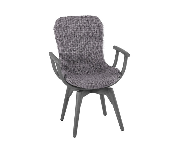 Orlando Iconic | Arm Chair Orlando Twist Oyster Stone Grey | Sedie | MBM