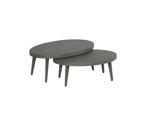 Orlando Iconic | Loungetable Iconic Stone Grey Two Table Seat | Mesas de centro | MBM