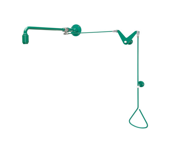 Emergency shower activated by a pull-rod | Grifería para duchas | KWC Professional