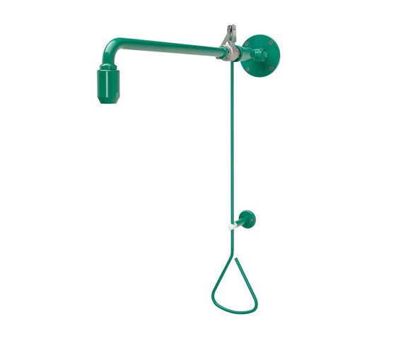 Emergency shower activated by a pull-rod | Shower controls | KWC Professional