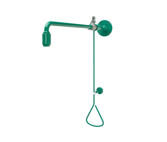 Emergency shower activated by a pull-rod | Shower controls | KWC Professional