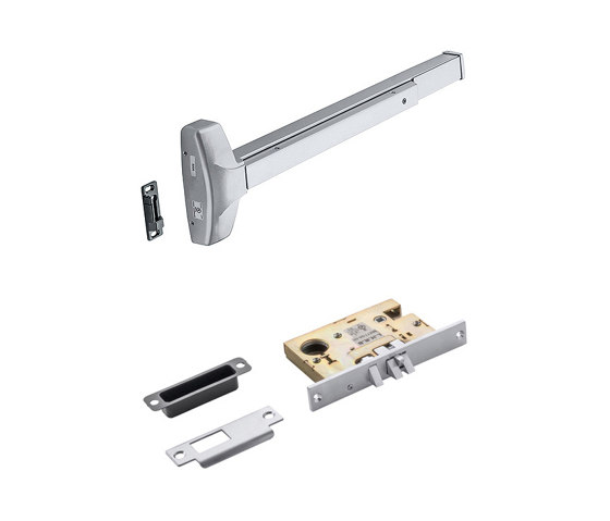 AR9902F-MLO Mortise Rim Latch Operator | Barres anti-panique | Hoppe