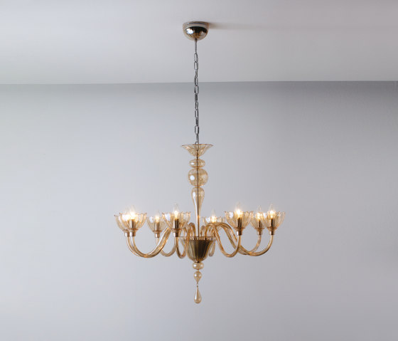 Color Chandelier 8 Lights | Chandeliers | Cangini e Tucci