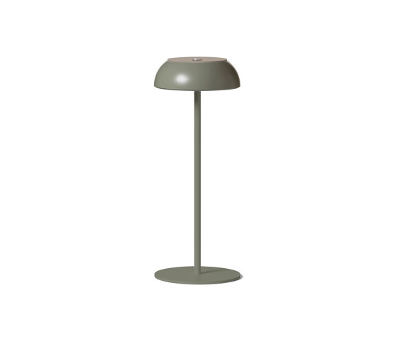 Float LT Concrete green Concrete gray | Lampade tavolo | Axolight