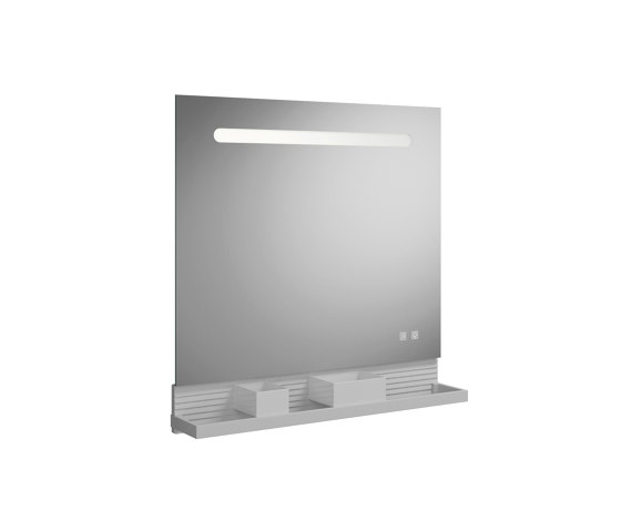 Fiumo | illuminated mirror | Mensole / supporti mensole | burgbad