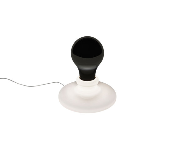 Light Bulb Tischleuchte weiß/schwarz | Tischleuchten | Foscarini