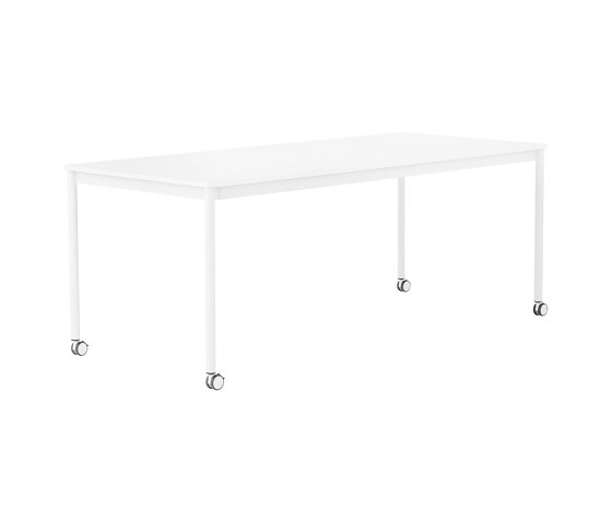 Base Table | With Castors | Dining tables | Muuto