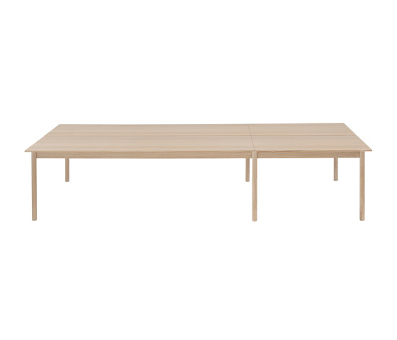 Linear System Configuration 1 | W142cm | Tables collectivités | Muuto