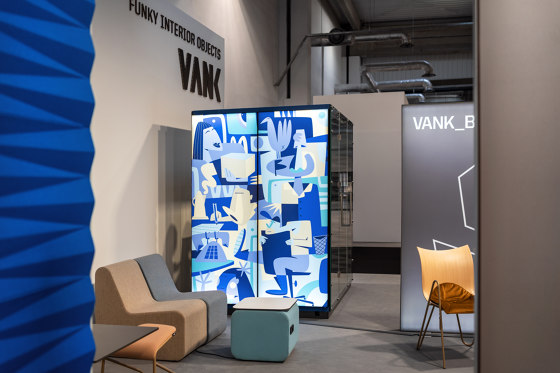 VANK_BOX_GRAPHIC_LIGHT acoustic pod | Cabinas de oficina | VANK