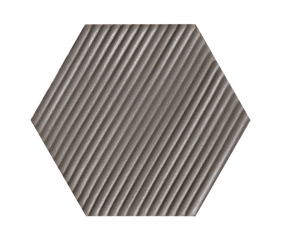 Matiere Hexa-Style Carton Fango | Piastrelle ceramica | Settecento