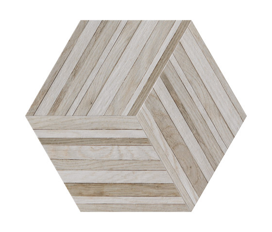 Wooddesign Blend Nougat 40,9x47,2 Esagono | Ceramic tiles | Settecento