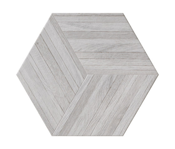 Wooddesign Blend White  40,9x47,2 Esagono | Carrelage céramique | Settecento