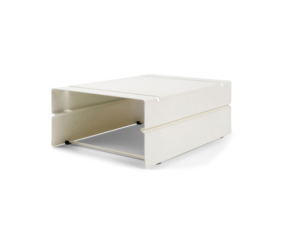 Atlas | Container, 1 compartment | pure white RAL 9010 | Portaoggetti | Magazin®