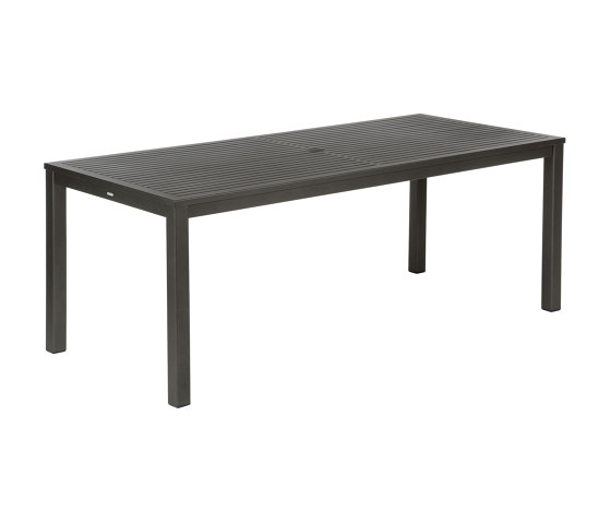Aura Aluminium Table 200 (Graphite Top and Frame) | Mesas comedor | Barlow Tyrie