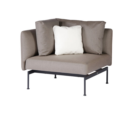 Layout Corner Seat (Forge Grey Frame) | Sillones | Barlow Tyrie
