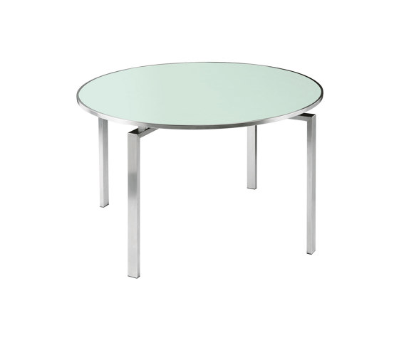 Mercury Table 120 Ø Circular (Sea Ice Glass) | Mesas comedor | Barlow Tyrie