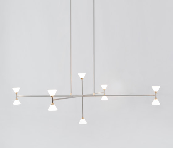 Apollo  Chandelier  Vertical - 10 Lights | Suspended lights | Roll & Hill