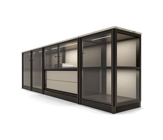 Domus System by Giorgetti | Display cabinets