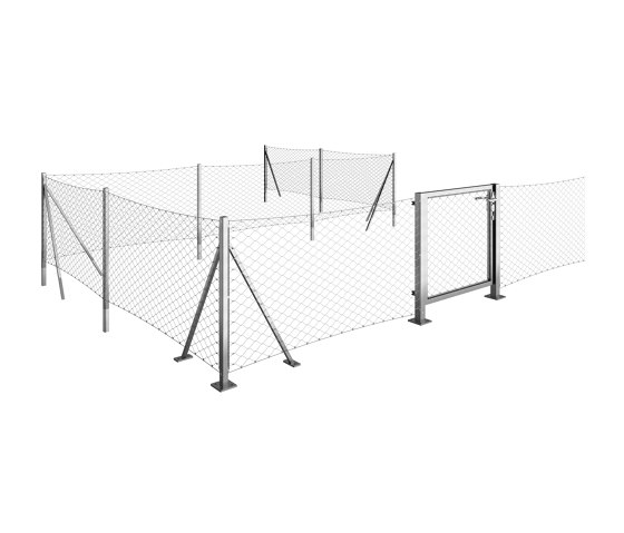 PERIMESH | Stainless steel fence system | Metall Gewebe | Carl Stahl ARC