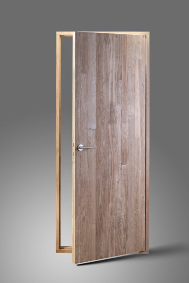 Holztüren | Tür aus strukturierter Eiche | Vertikal | Innentüren | Wooden Wall Design