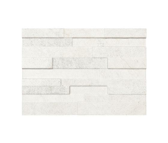 Blended White Muretto 3D | Ceramic tiles | Refin