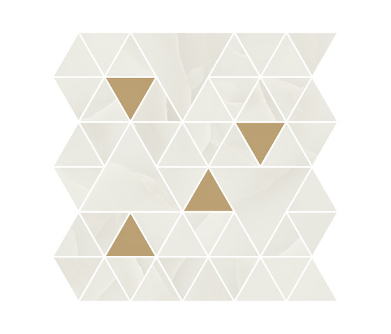 Prestigio Onix White Mosaico T | Ceramic mosaics | Refin