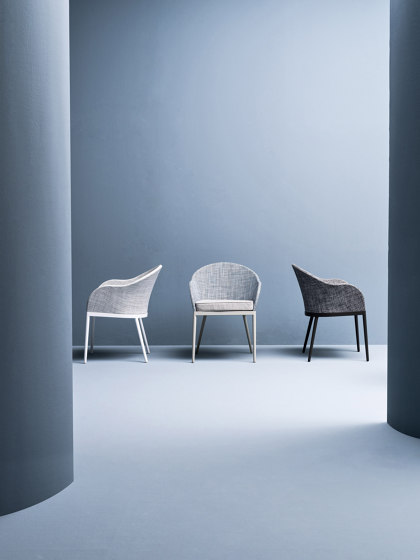 Clever dining armchair | Chairs | Varaschin