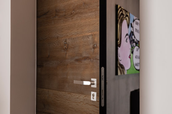 Modern Doors frameless doors FLAT parquet flooring | Portes intérieures | ComTür