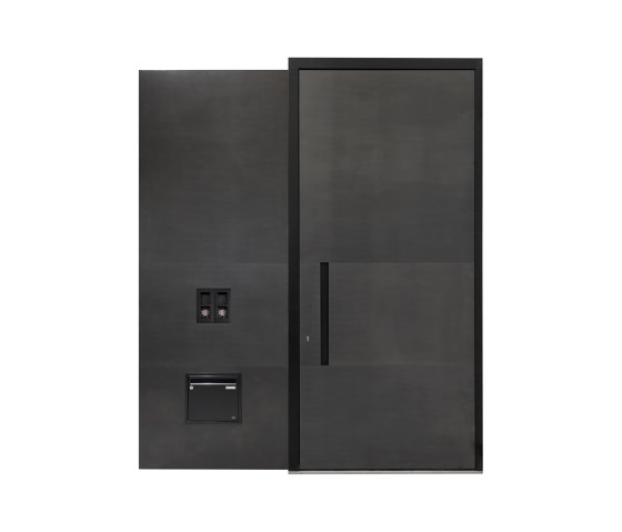 Modern front doors pivot doors CIRCUM | Porte casa | ComTür