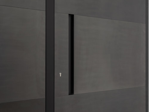 Modern front doors pivot doors CIRCUM | Porte casa | ComTür