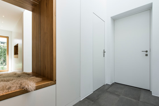 Modern front doors frameless doors NATURA | Entrance doors | ComTür