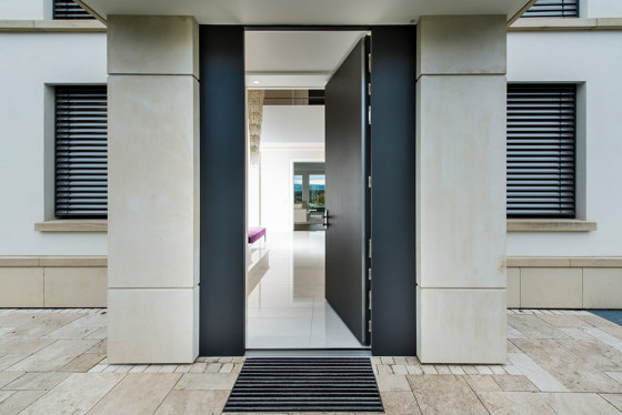 Modern front doors floor to ceiling doors COLOR | Entrance doors | ComTür