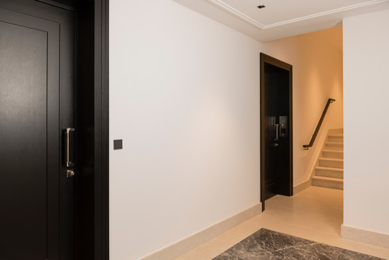 Style entrance doors Design doors in black CLASSE | Portes d'entrée d'appartement | ComTür