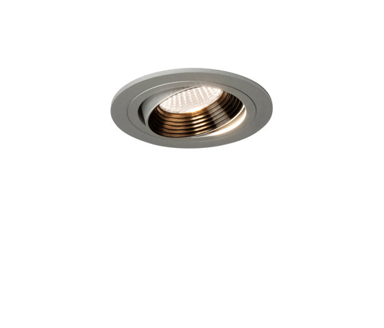 Aprilia Round 2700K | Anodised Aluminium | Recessed ceiling lights | Astro Lighting