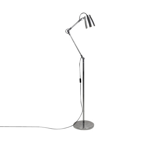 Atelier Arm Assembly | Polished Aluminium | Free-standing lights | Astro Lighting