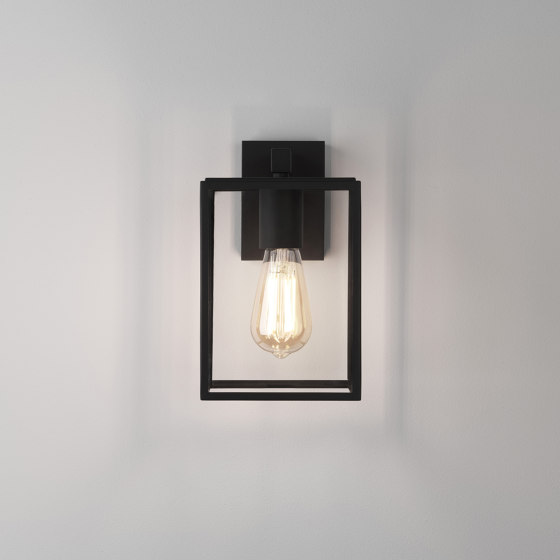 Box Lantern 270 | Textured Black | Lámparas exteriores de pared | Astro Lighting