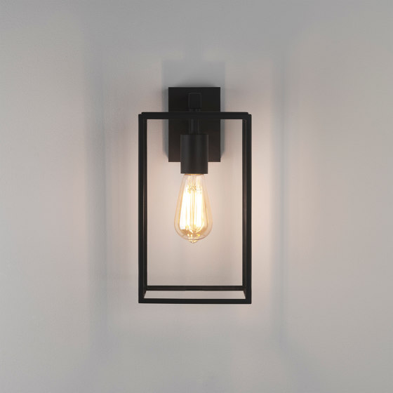 Box Lantern 350 | Textured Black | Outdoor wall lights | Astro Lighting