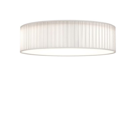 Cambria 480 | White Fabric (Pleated) | Lampade plafoniere | Astro Lighting