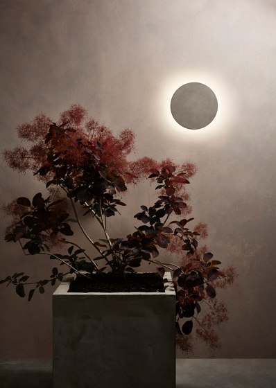 Eclipse Round 300 LED | Matt Concrete | Lámparas exteriores de pared | Astro Lighting