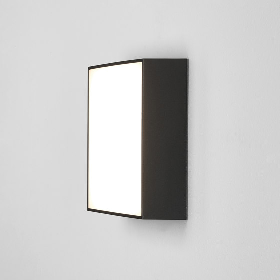 Kea 240 Square | Textured Black | Lámparas exteriores de pared | Astro Lighting