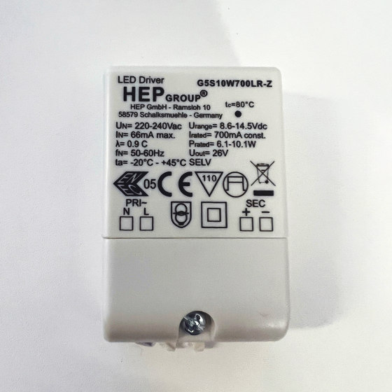 LED Driver CC 700mA 6-10W | | Accessoires d'éclairage | Astro Lighting