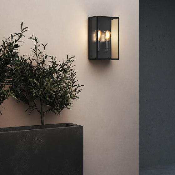Messina Twin | Textured Black | Outdoor wall lights | Astro Lighting