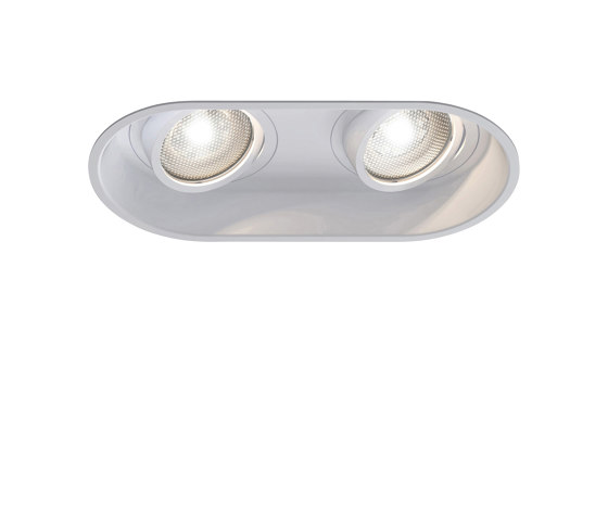 Minima Round Twin Adjustable | Matt White | Recessed ceiling lights | Astro Lighting