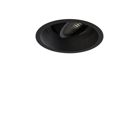 Minima Slimline Round Adjustable Fire-Rated | Matt Black | Recessed ceiling lights | Astro Lighting