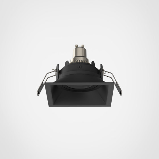 Minima Slimline Square Adjustable Fire-Rated | Matt Black | Deckeneinbauleuchten | Astro Lighting