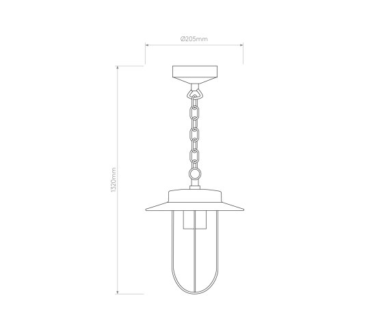 Montparnasse Pendant | Bronze | Lámparas exteriores de suspensión | Astro Lighting