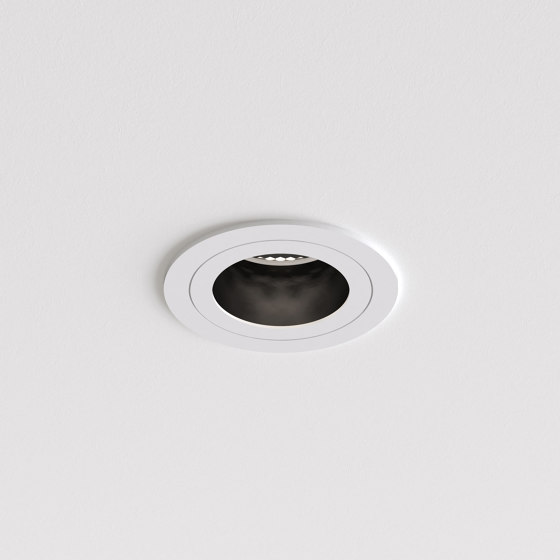 Pinhole Slimline Round Fixed Fire-Rated IP65 | Matt White | Recessed ceiling lights | Astro Lighting