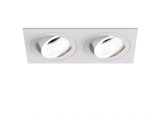 Pinhole Square Twin Adjustable | Matt White | Recessed ceiling lights | Astro Lighting